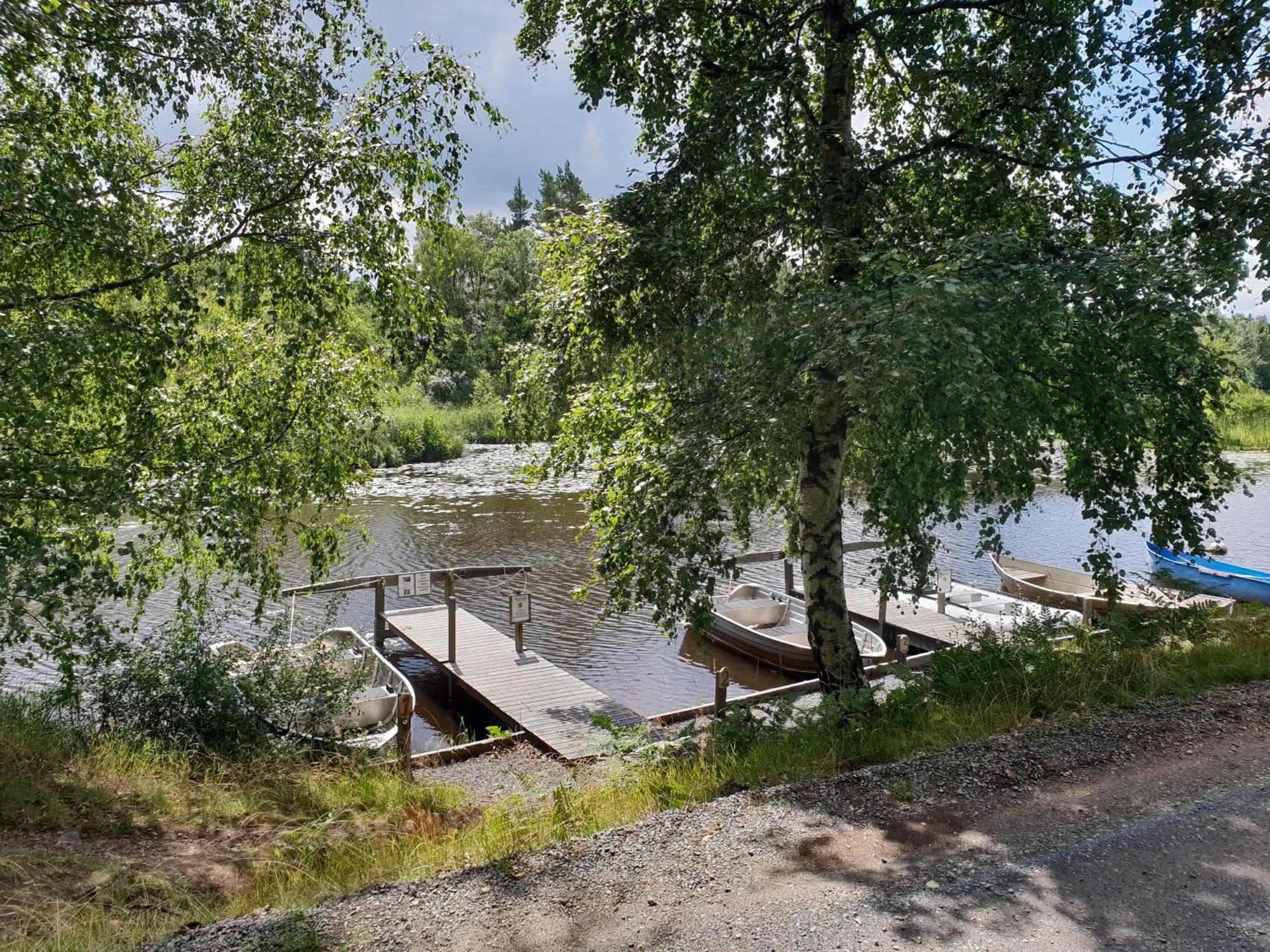 Cabin In The Forest With Spa Bath Västra Torup Екстериор снимка